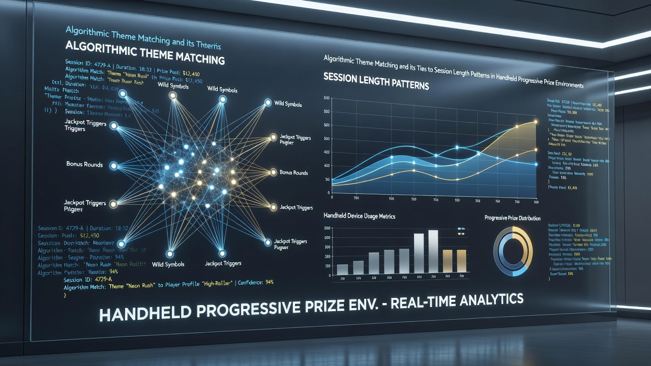 Analytics dashboard showing session length trends tied to theme matching algorithms