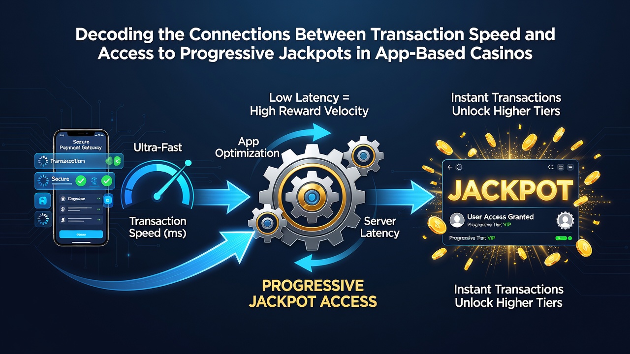 Network diagram illustrating payment flow from mobile wallet to progressive jackpot server